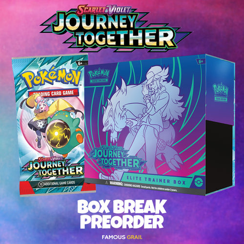 BOX BREAK PREORDER - Pokemon Journey Together Release Day (28TH MARCH)