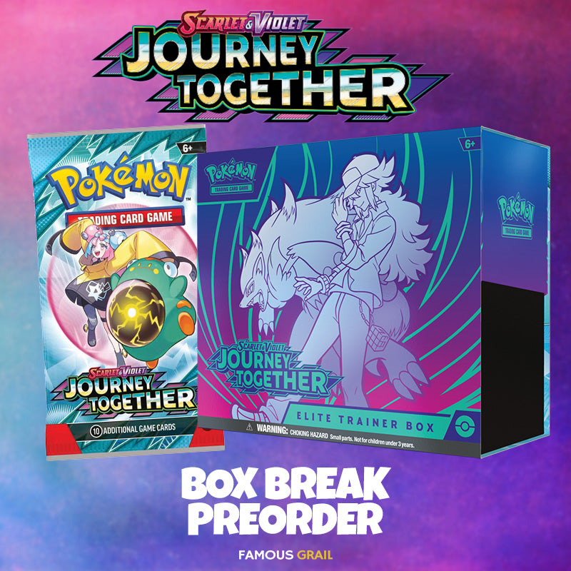 BOX BREAK PREORDER - Pokemon Journey Together Release Day (28TH MARCH)