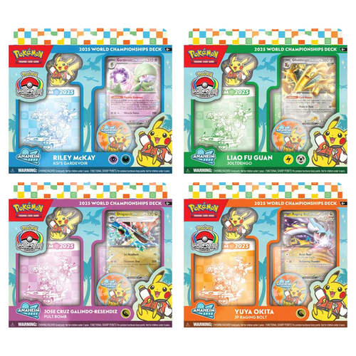 Pokémon TCG: World Championship Decks 2025