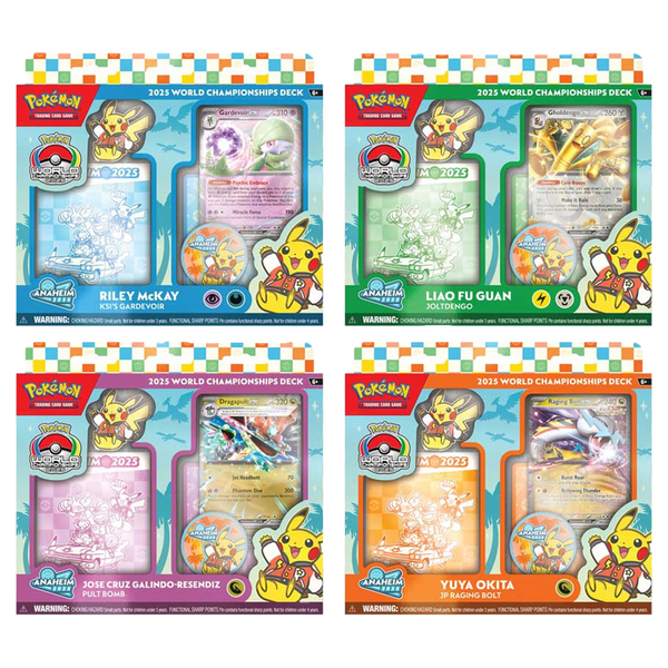 Pokémon TCG: World Championship Decks 2025