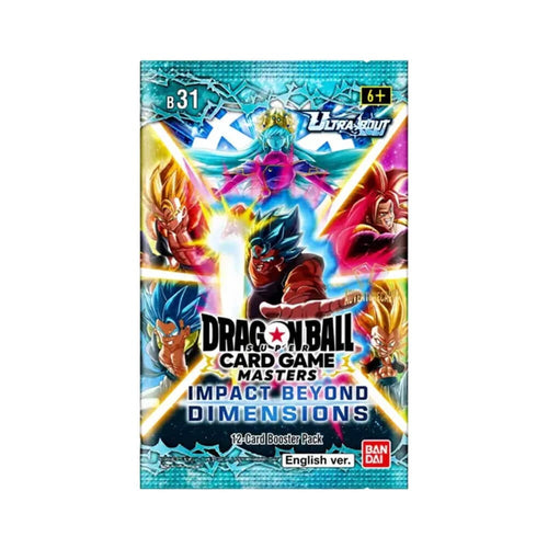 Dragon Ball Super Card Game: Masters Ultra Bout #4 (B31) Impact Beyond Dimensions Booster Pack