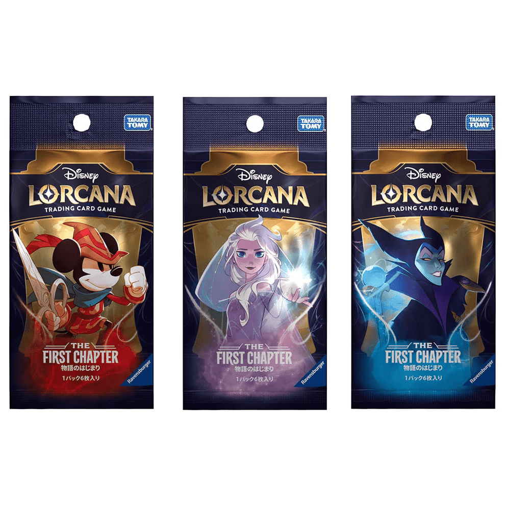 Disney Lorcana The First Chapter Japanese Booster Pack