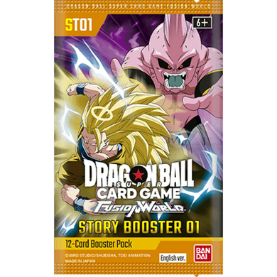 Dragon Ball Super Card Game: Fusion World Story Booster 01 (ST01) Booster Pack