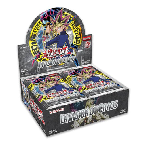 Yu-Gi-Oh! Invasion Of Chaos 25th Anniversary Reprint Booster Box (24 Packs)