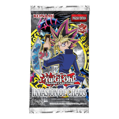 Yu-Gi-Oh! Invasion Of Chaos 25th Anniversary Reprint Booster Pack