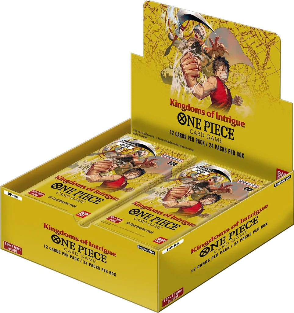 One Piece Card Game: Kingdoms Of Intrigue (OP-04) Booster Box
