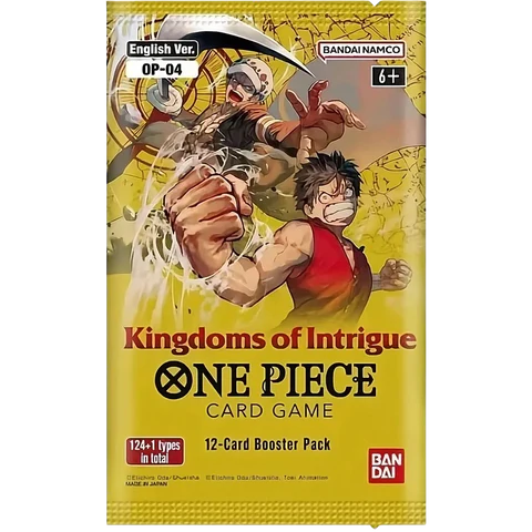 One Piece Card Game: Kingdoms Of Intrigue (OP-04) Booster Pack
