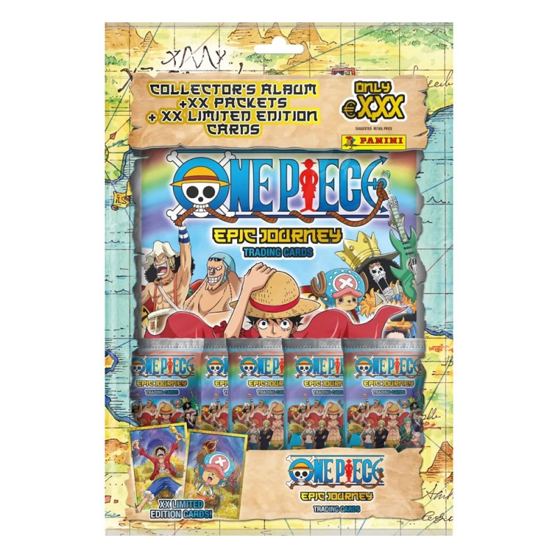 Panini One Piece Epic Journey Starter Pack (Binder & Packs) Famous Grail