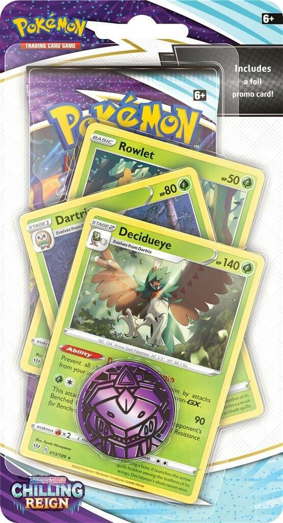 Pokemon Chilling Reign Premium Checklane