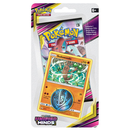Pokemon Sun & Moon Unified Minds Checklane Blister - Sudowoodo