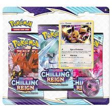 Pokemon Chilling Reign 3 Pack Blister