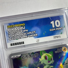Pikachu - 001/SV-P Pokemon Scarlet & Violet Promo Japanese Card ACE 10 GEM MINT