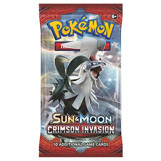 Pokemon Sun & Moon Crimson Invasion Booster Pack