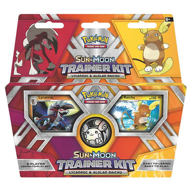 Pokemon Sun & Moon - Lycanroc & Alolan Raichu - Trainer Kit