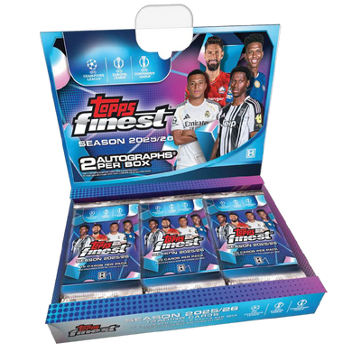 Topps Finest UEFA Club Competitions 2025/26 - Hobby Box