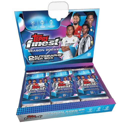 Topps Finest UEFA Club Competitions 2025/26 - Hobby Box