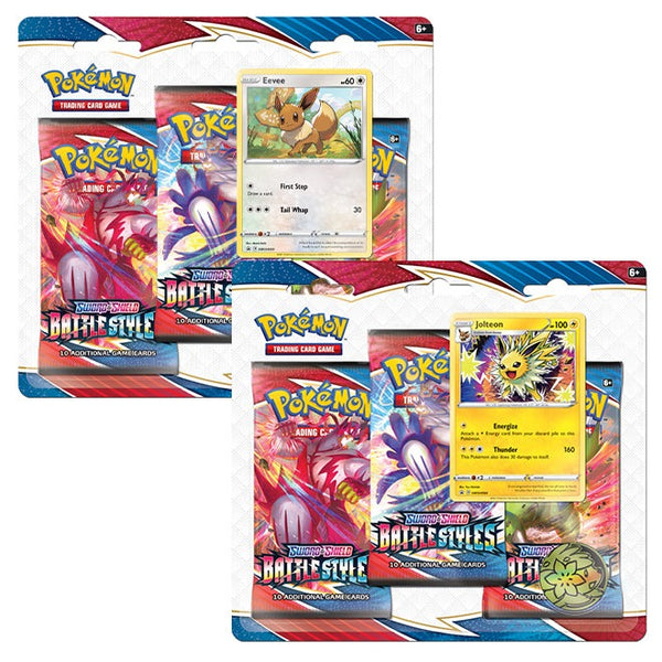 Pokemon Battle Styles 3 Pack Blister