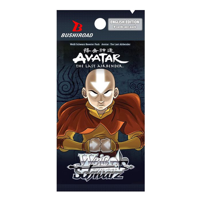 Top Weiss Schwarz Avatar: The Last Airbender Bundle (Promo, Deck Box, Sleeve, Packs)