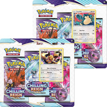 Pokemon Chilling Reign 3 Pack Blister