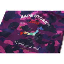Bape Purple Japan Camo Shopping Bag