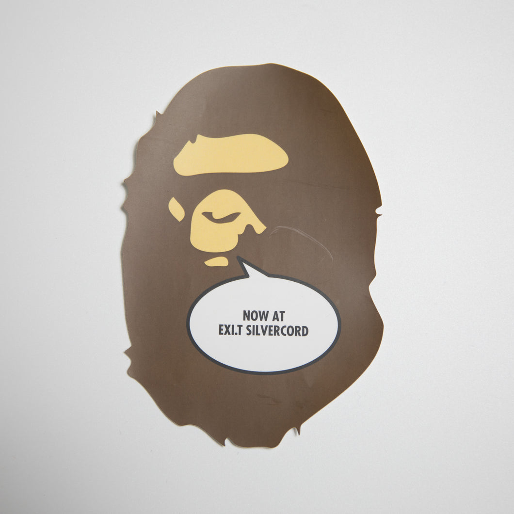 Bape Ape Head EXI.T Sticker (MINT)
