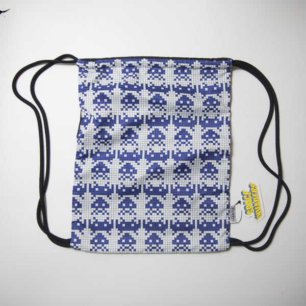 Medicom Toy Fabrick x Space Invaders Draw String Bag (MINT)