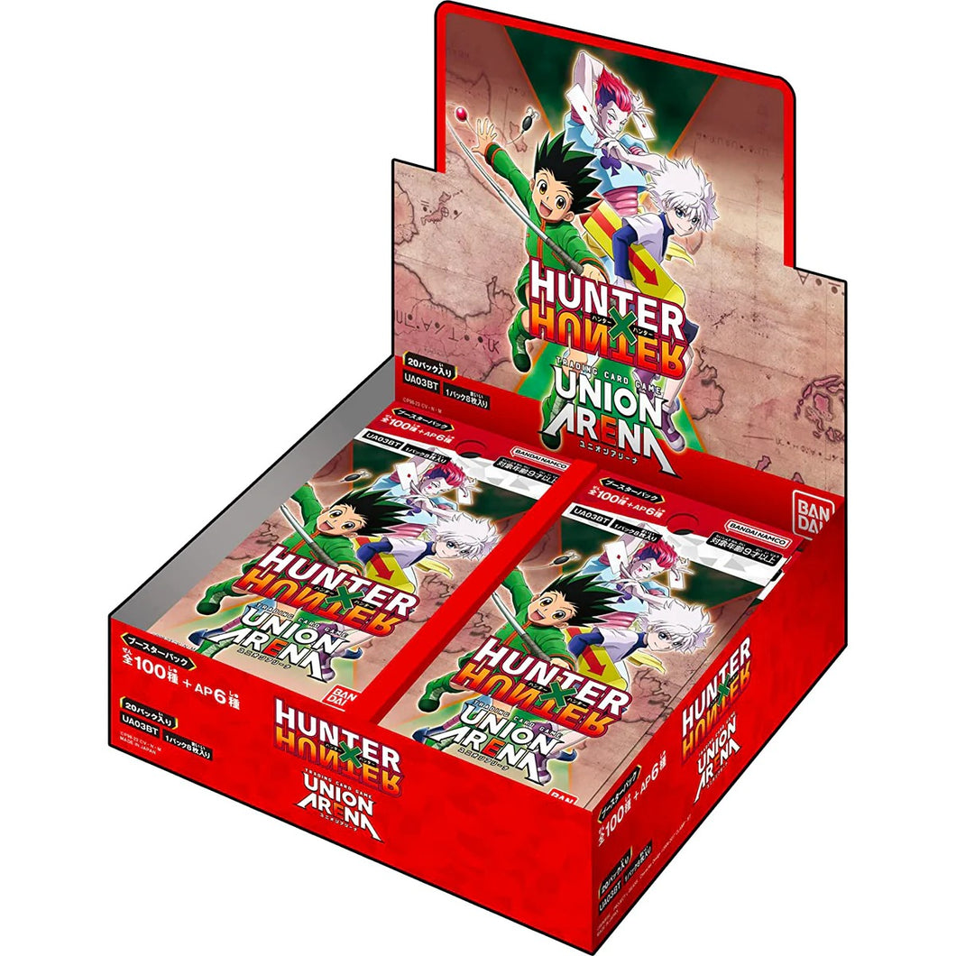 Union Arena Hunter x Hunter UA03BT Japanese Booster Box