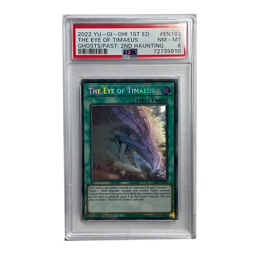 The Eye Of Timaeus - GFP2-EN183 - Yugioh Ghosts From The Past 2 - PSA 8 NM-MT