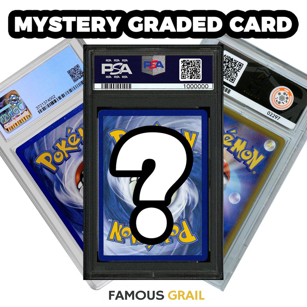 Pokemon Mystery Graded Card Famous Grail Pokemon Mystery Graded Card Famous Grail