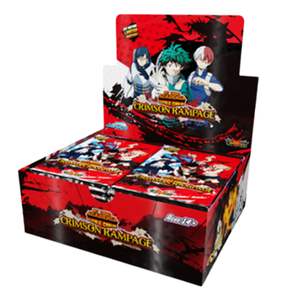 My Hero Academia Collectible Card Game Series 2: Crimson Rampage Booster Box