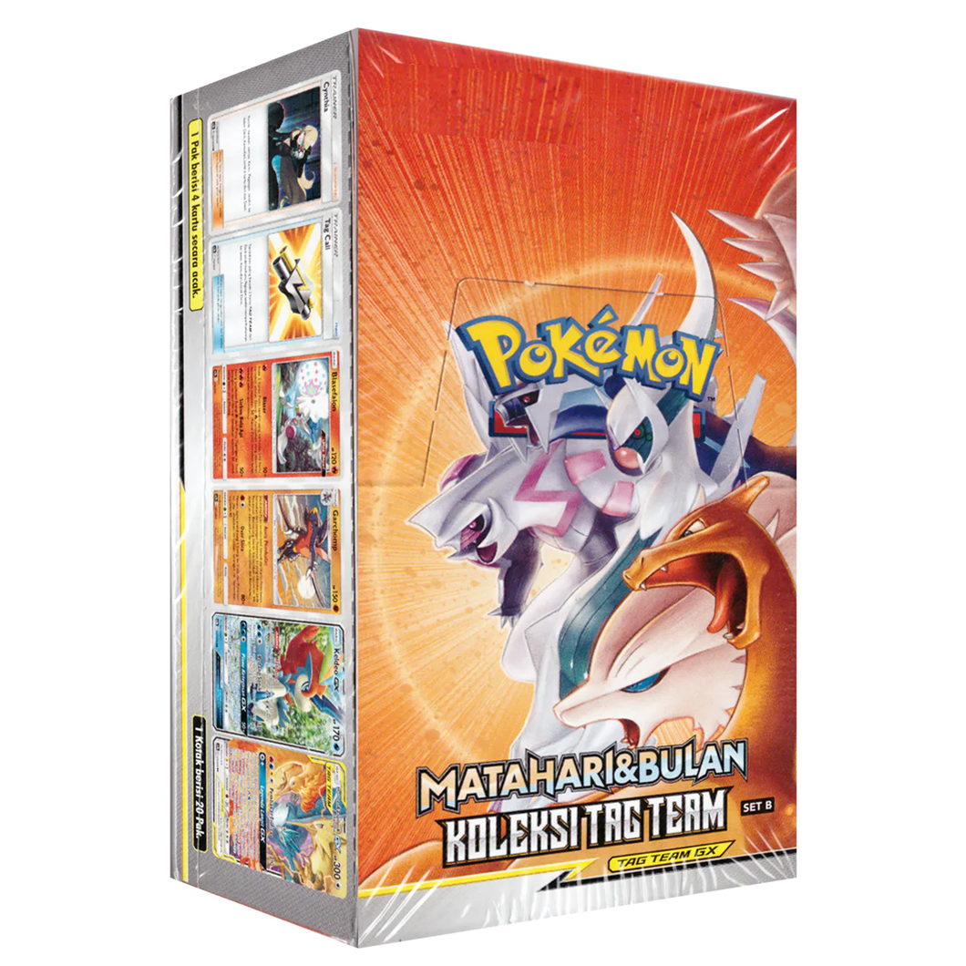 Pokemon Tag Team Collection Set B Indonesian Booster Box