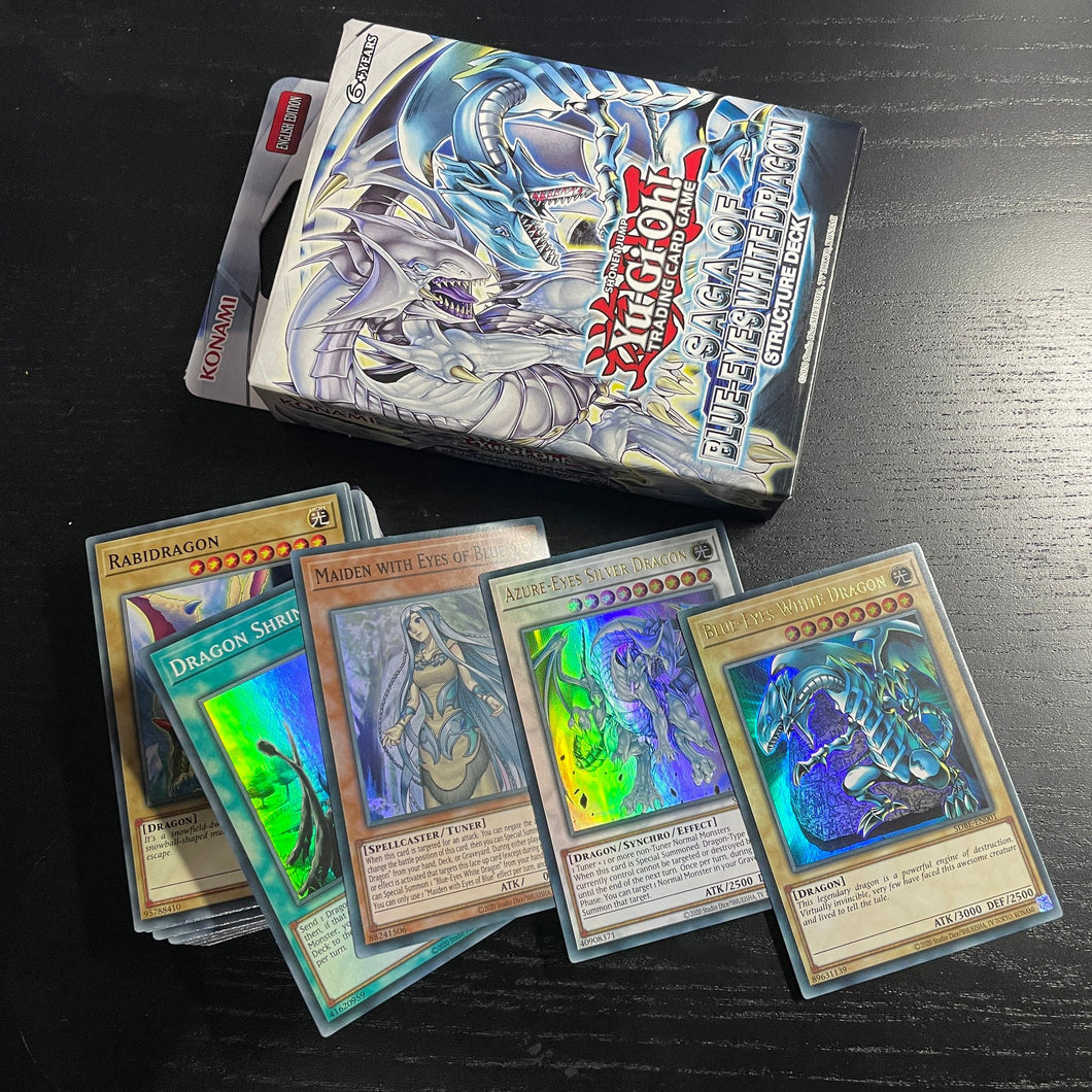 Yu-Gi-Oh! Saga Of Blue-Eyes White Dragon Structure Deck Famous Grail Yu-Gi-Oh! Saga Of Blue-Eyes White Dragon Structure Deck Famous Grail